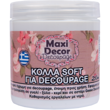 Κόλλα Soft για Decoupage Maxi Decor 250ml_CS22003367